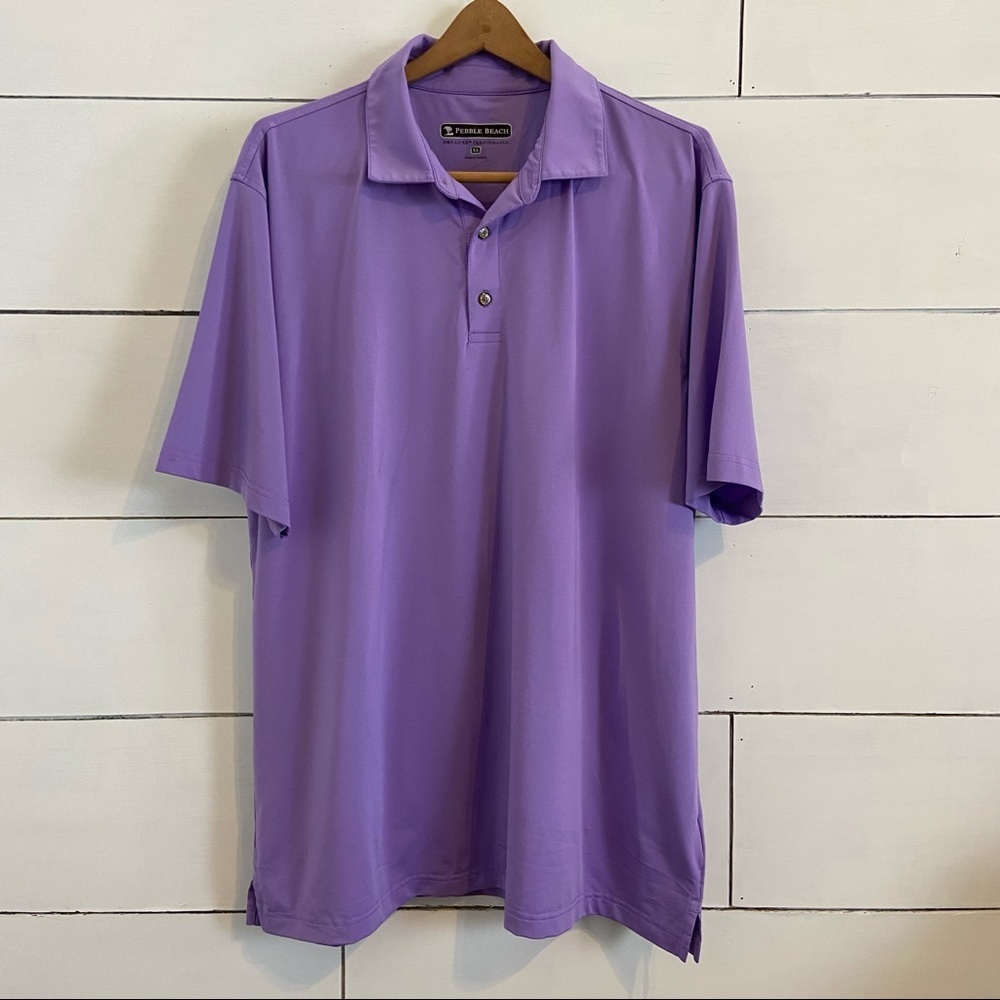 Pebble Beach Dry-Luxe Performance Polo Golf Shirt. Size XLarge. EUC